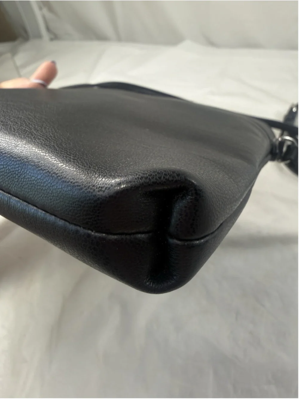 DKNY Tinsley Logo Crossbody Bag and matching card case in black